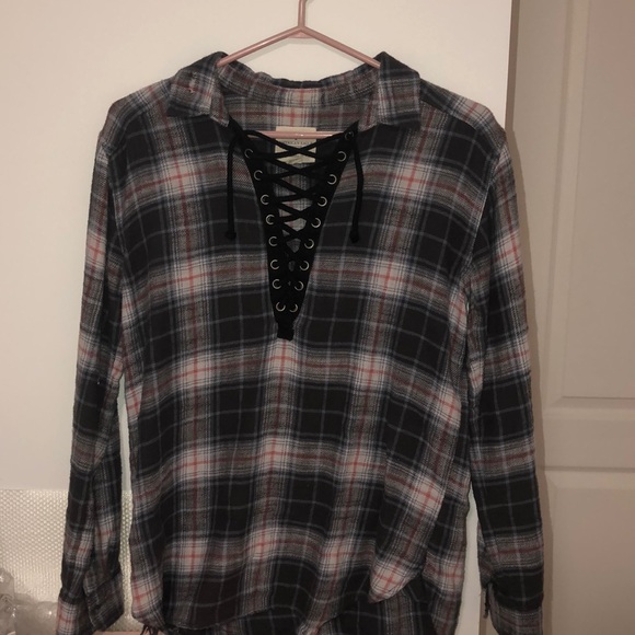 cute flannel long sleeve - Picture 1 of 3